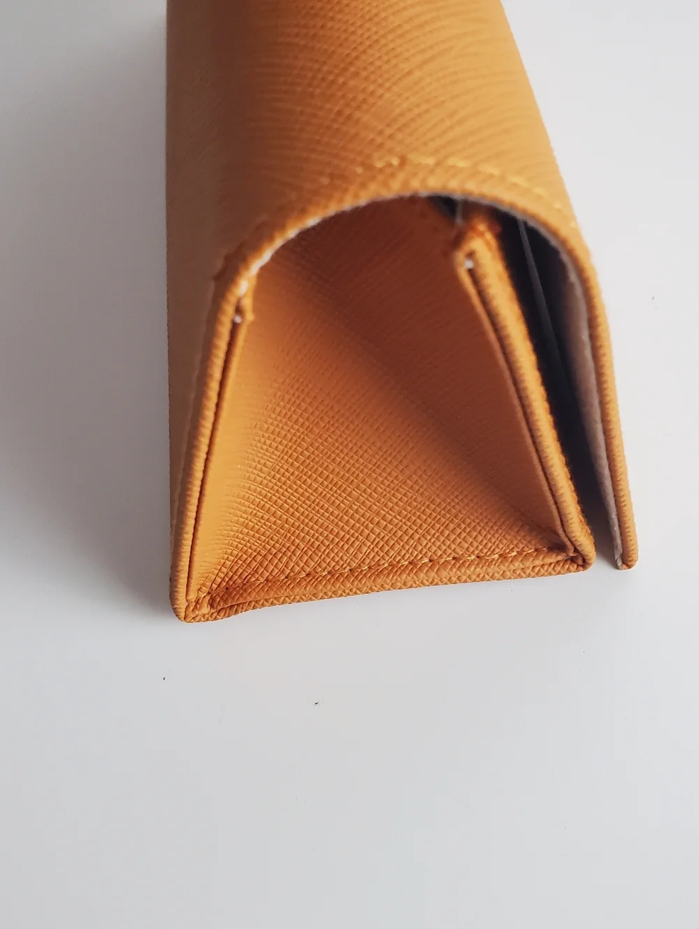 Tory Burch orange sunglasses case